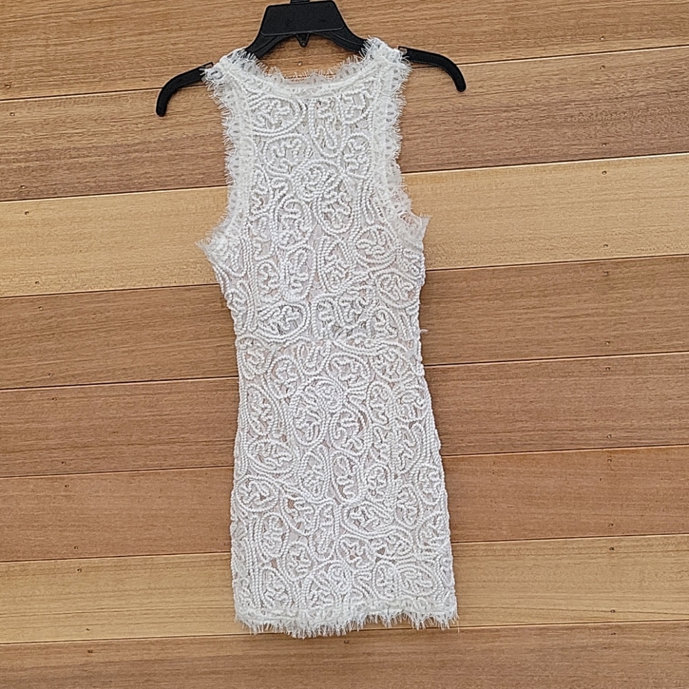 A PEACH KNIT DRESS - Picture 2 of 10
